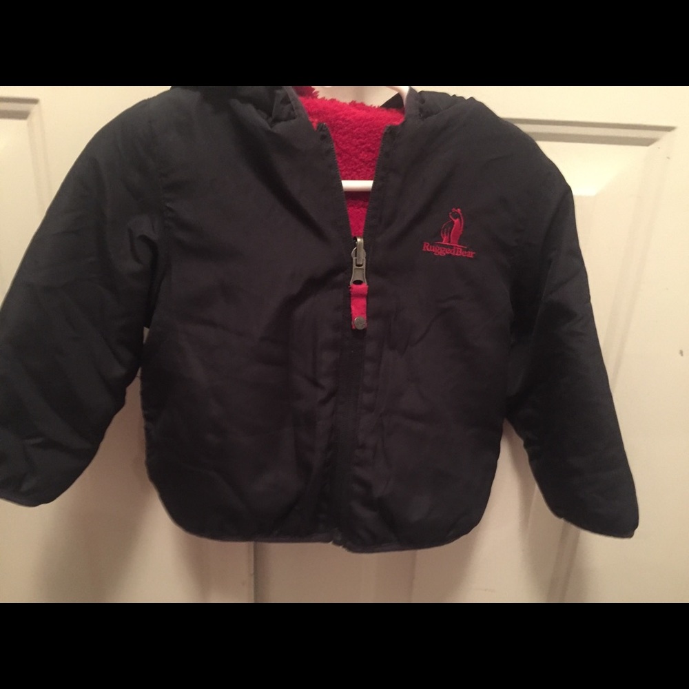 RuggedBear Reversible Jacket with Hoodie